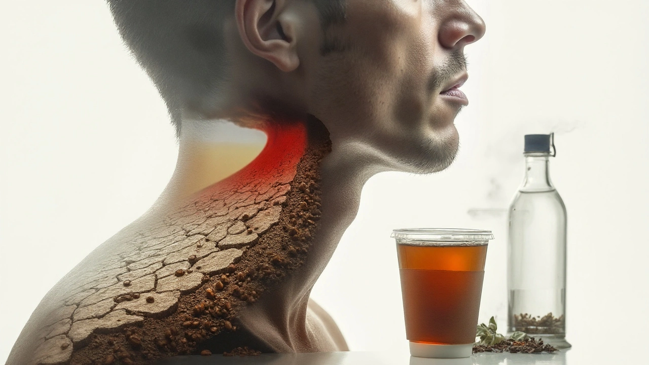 How to spot caffeine-driven throat irritation-and fix it step by step