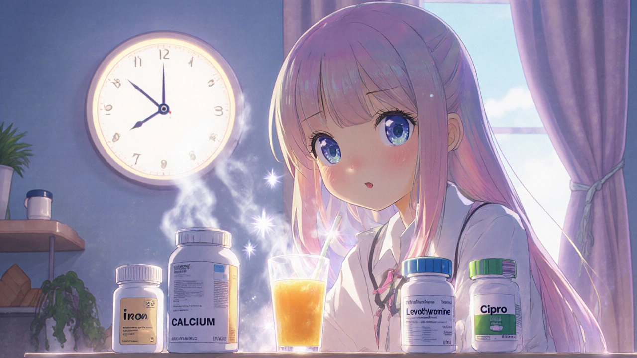 Calcium and Iron Supplements with Medications: How to Avoid Absorption Problems