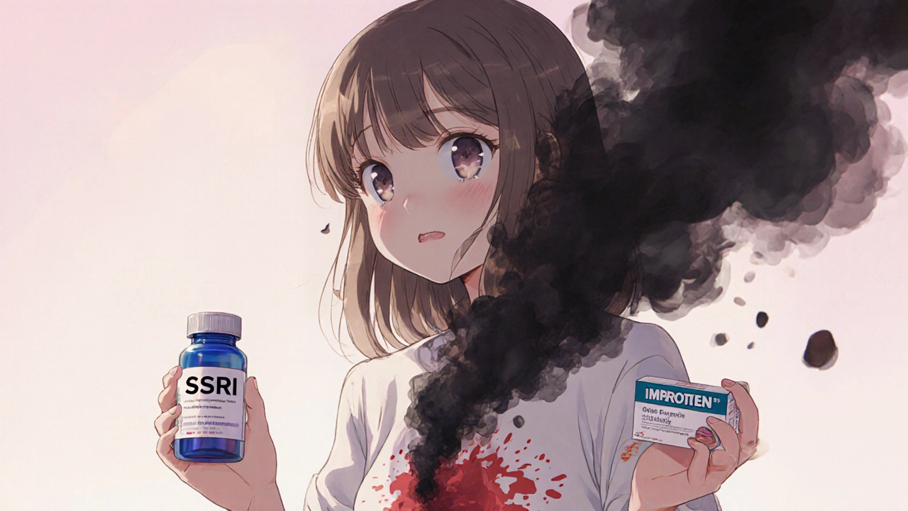 SSRIs with NSAIDs: How to Avoid Life-Threatening GI Bleeding