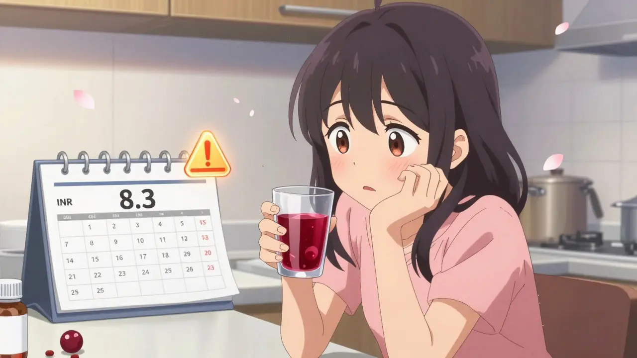 Cranberry Products and Warfarin: What You Need to Know About Bleeding Risk