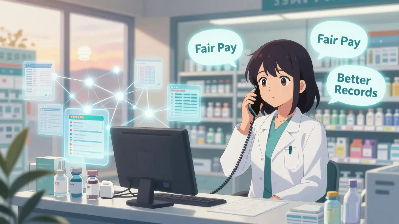 A pharmacist connects vaccine records to health systems while advocating for fair reimbursement.