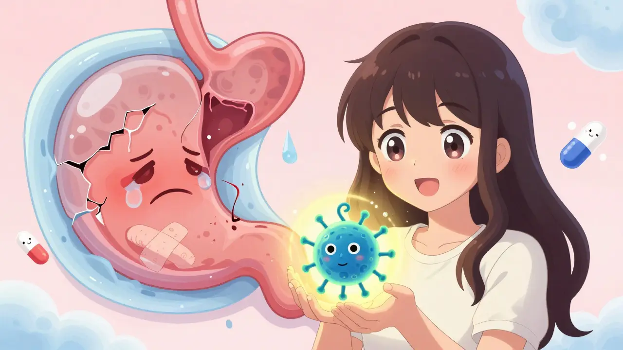 Peptic Ulcer Disease: What Causes It and How Antibiotics and Acid Reducers Really Work