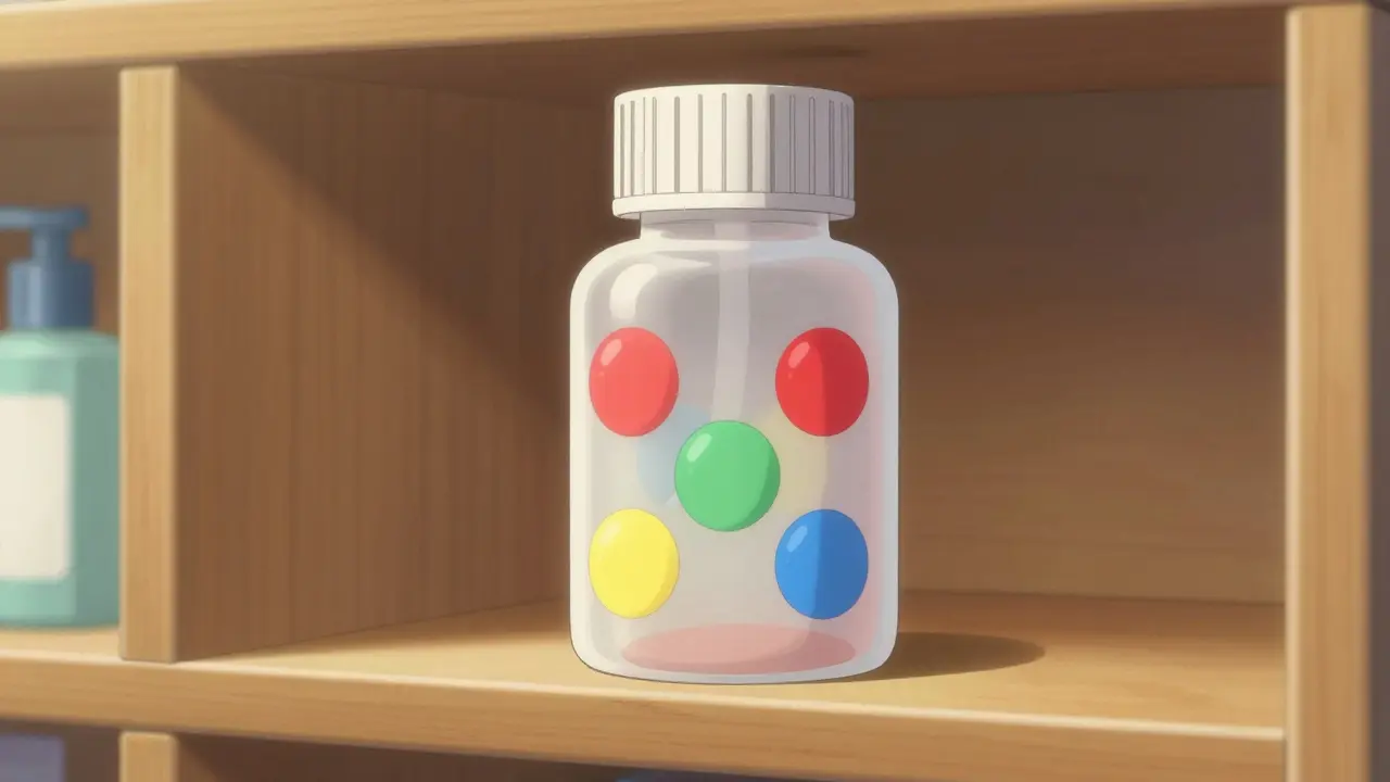 Pharmacy Auxiliary Labels: What Color Stickers on Meds Mean